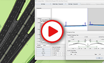 Crowned dual-carriageways