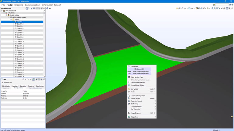 BIM workflow using CIVIL DESIGNER